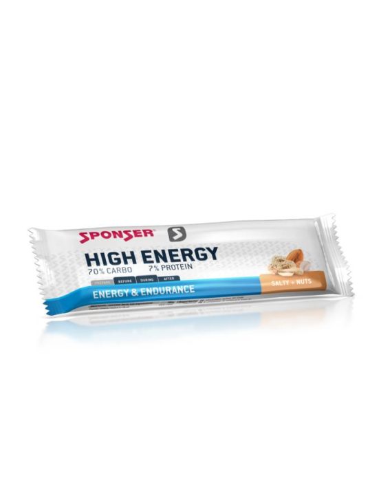 sponser high energy bar nut