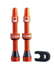 CushCore Tubeless Presta Air Valve orange 44mm
