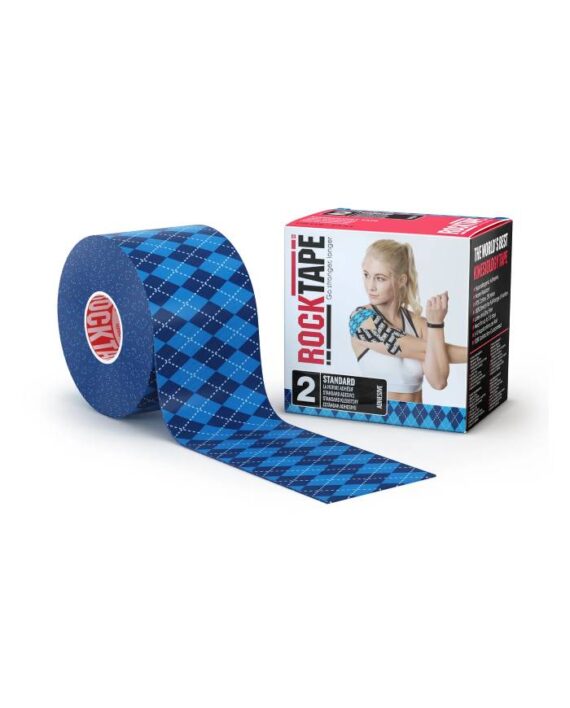 rocktape standard classic argyle blue