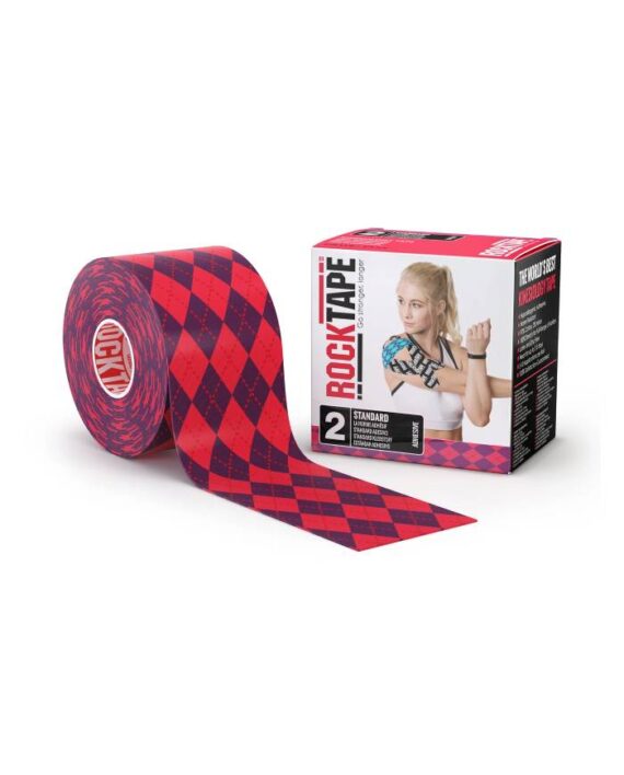 rocktape standard classic argyle pink