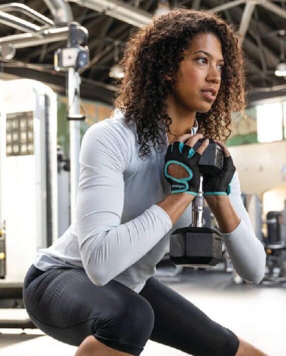 Fitnesshandschuhe Power Damen (2)