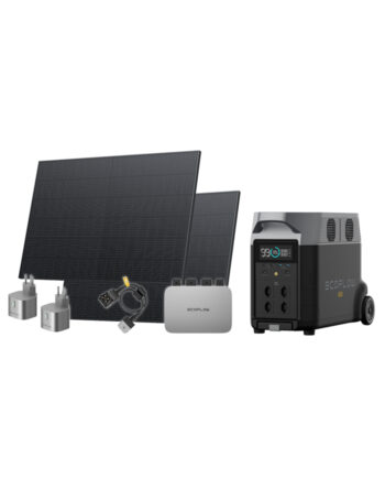 PowerStream Balkonkraftwerk Set mit Delta Pro Power Station und 800 W Solarleistung